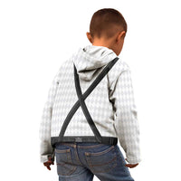 Germany Trachten Lederhose Inspired Kid Hoodie Sable Black