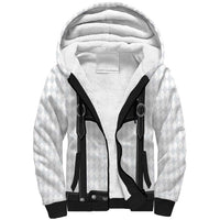 Germany Trachten Lederhose Inspired Sherpa Hoodie Sable Black