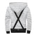 Germany Trachten Lederhose Inspired Sherpa Hoodie Sable Black