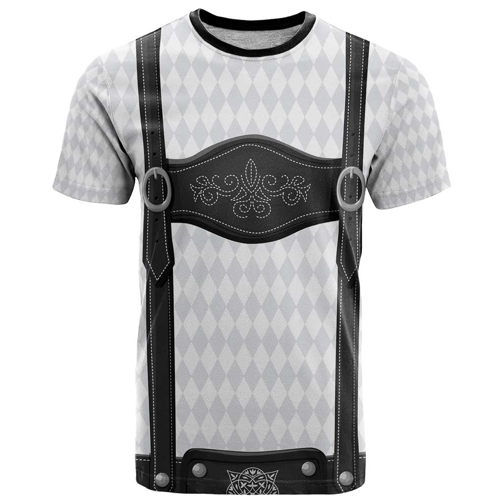 Germany Trachten Lederhose Inspired T Shirt Sable Black