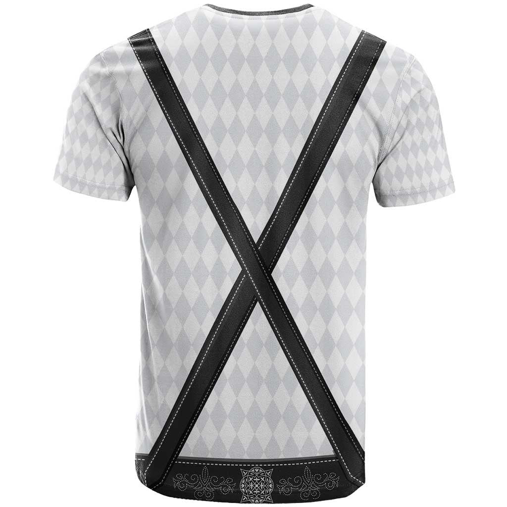 Germany Trachten Lederhose Inspired T Shirt Sable Black