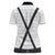 Germany Trachten Lederhose Inspired Women Polo Shirt Sable Black
