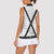 Germany Trachten Lederhose Inspired Women Sleeveless Polo Shirt Sable Black
