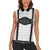 Germany Trachten Lederhose Inspired Women Sleeveless Polo Shirt Sable Black