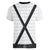 Germany Trachten Lederhose Inspired Women V-Neck T-Shirt Sable Black