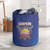 Venezuela Baseball Campeon Laundry Basket Arepa Powers