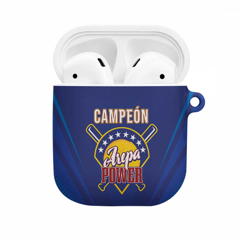 Venezuela Baseball Campeon AirPods Case Arepa Powers
