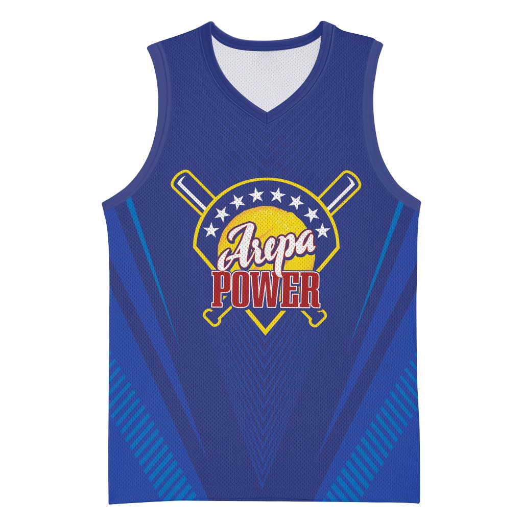 Venezuela Baseball Campeon Custom Basketball Jersey Arepa Powers