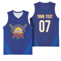 Venezuela Baseball Campeon Custom Basketball Jersey Arepa Powers