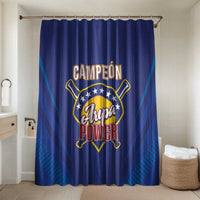 Venezuela Baseball Campeon Bathroom Set Arepa Powers