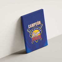 Venezuela Baseball Campeon Canvas Wall Art Arepa Powers