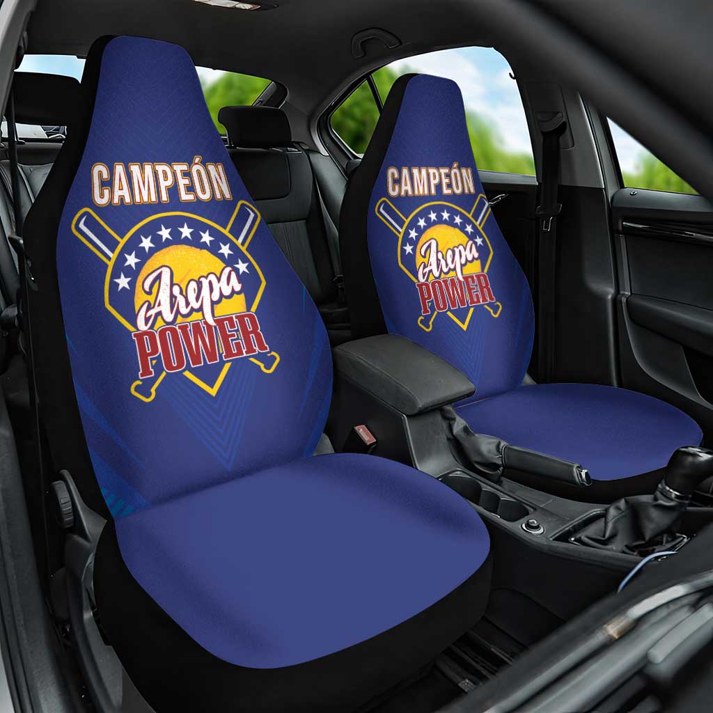 Venezuela Baseball Campeon Car Seat Cover Arepa Powers