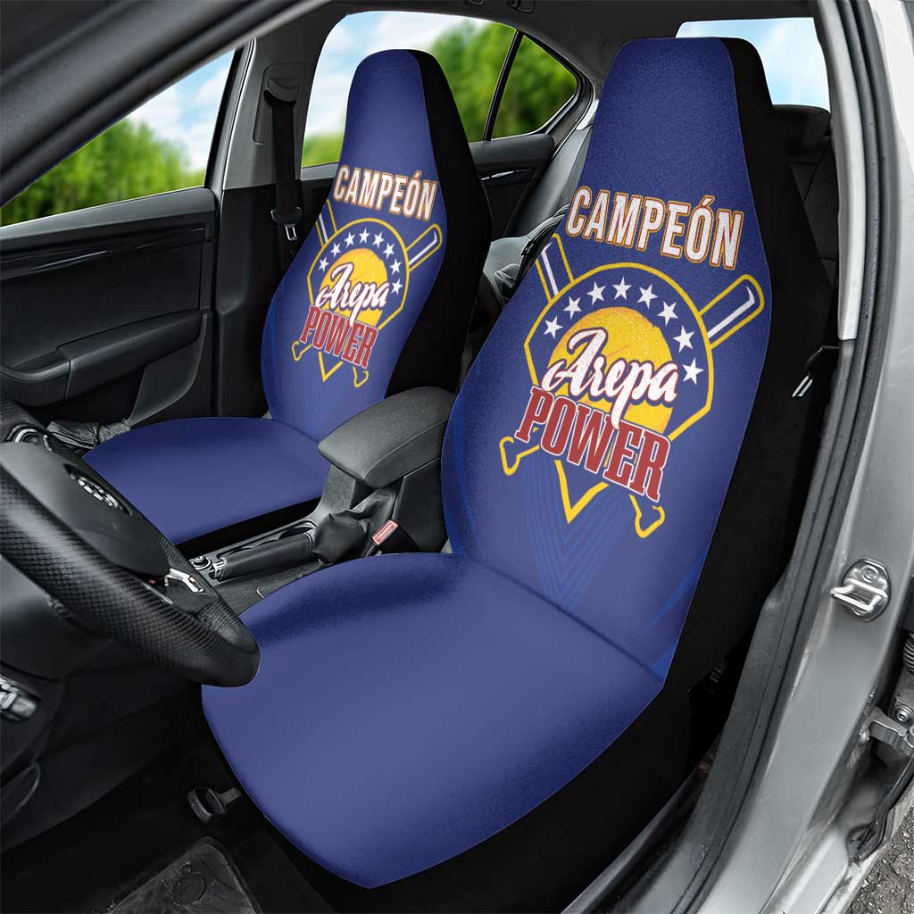 Venezuela Baseball Campeon Car Seat Cover Arepa Powers