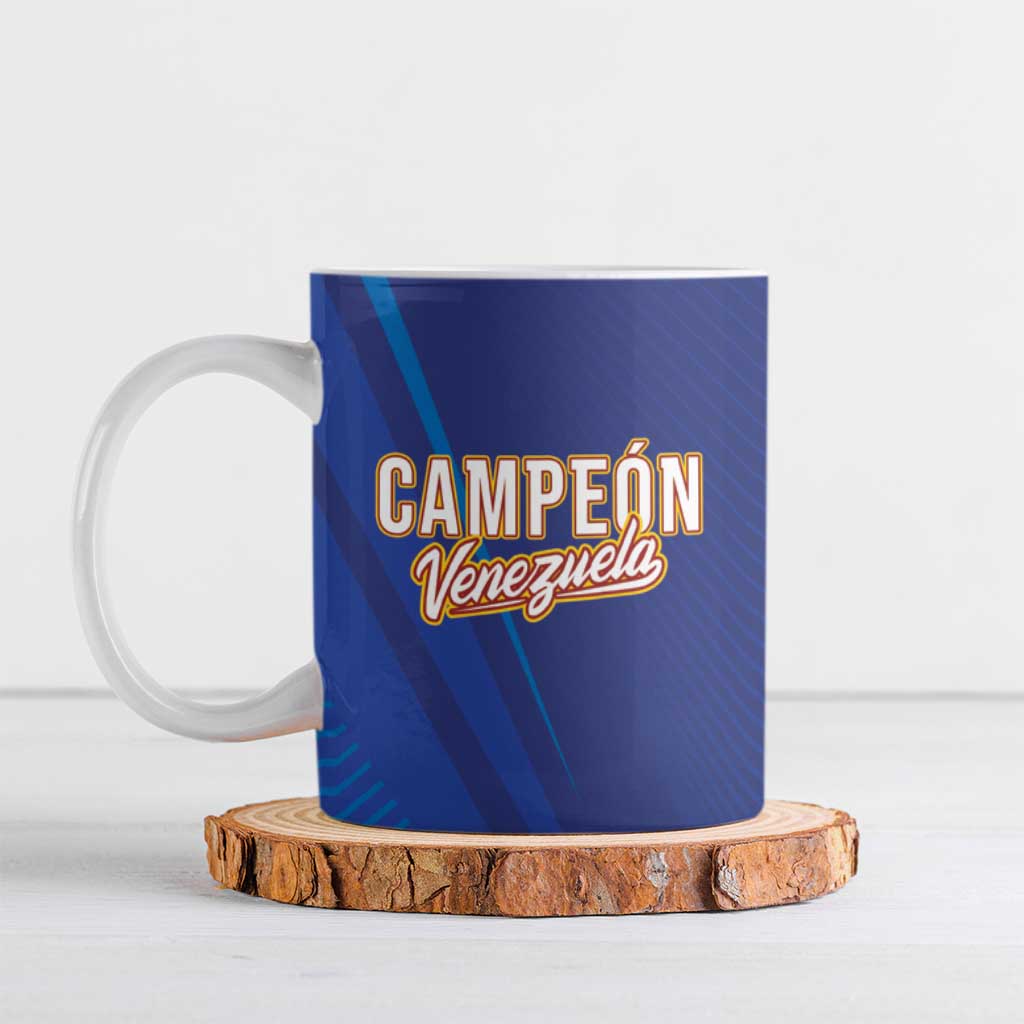 Venezuela Baseball Campeon Ceramic Mug Arepa Powers