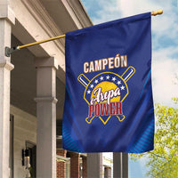 Venezuela Baseball Campeon Garden Flag Arepa Powers