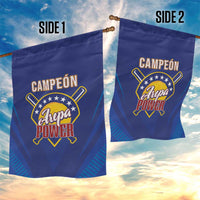 Venezuela Baseball Campeon Garden Flag Arepa Powers