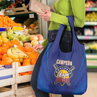 Venezuela Baseball Campeon Grocery Bag Arepa Powers