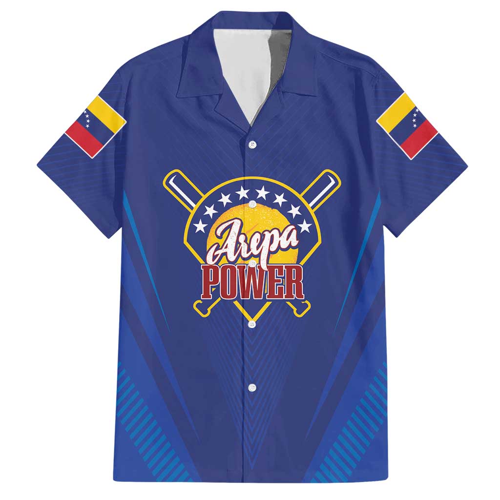 Venezuela Baseball Campeon Custom Hawaiian Shirt Arepa Powers