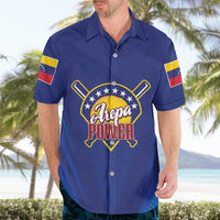 Venezuela Baseball Campeon Custom Hawaiian Shirt Arepa Powers