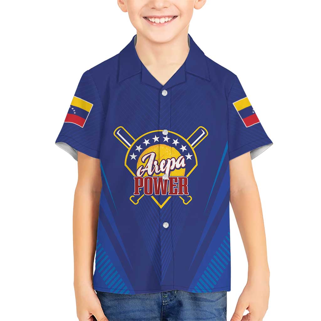 Venezuela Baseball Campeon Custom Hawaiian Shirt Arepa Powers