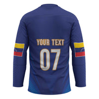 Venezuela Baseball Campeon Custom Hockey Jersey Arepa Powers
