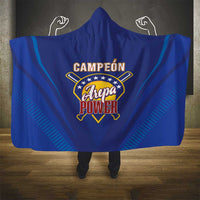 Venezuela Baseball Campeon Hooded Blanket Arepa Powers