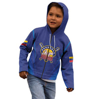 Venezuela Baseball Campeon Custom Kid Hoodie Arepa Powers