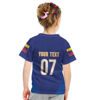 Venezuela Baseball Campeon Custom Kid T Shirt Arepa Powers