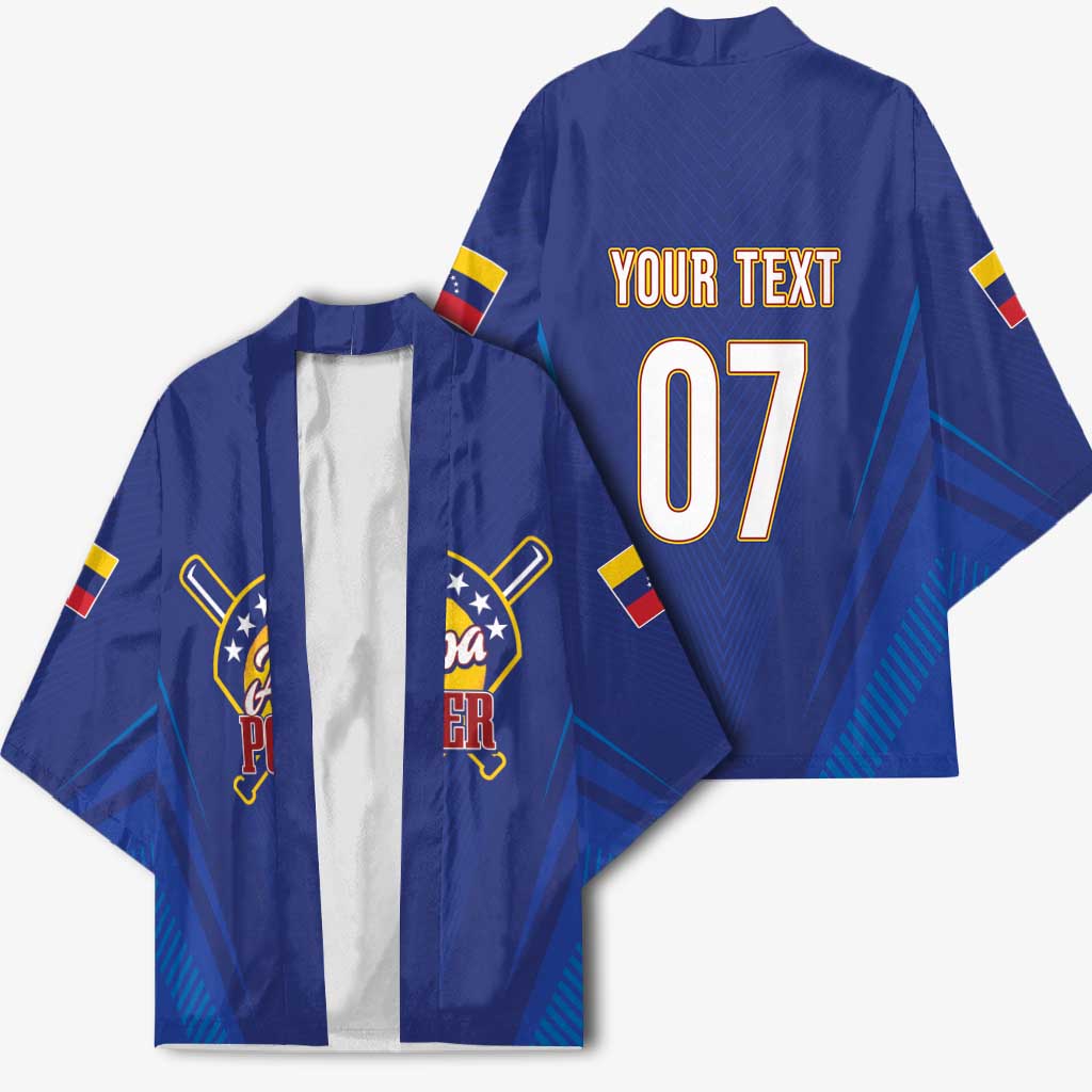 Venezuela Baseball Campeon Custom Kimono Arepa Powers