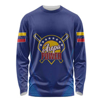 Venezuela Baseball Campeon Custom Long Sleeve Shirt Arepa Powers