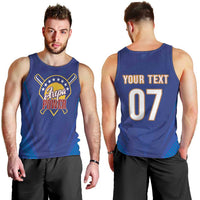 Venezuela Baseball Campeon Custom Men Tank Top Arepa Powers