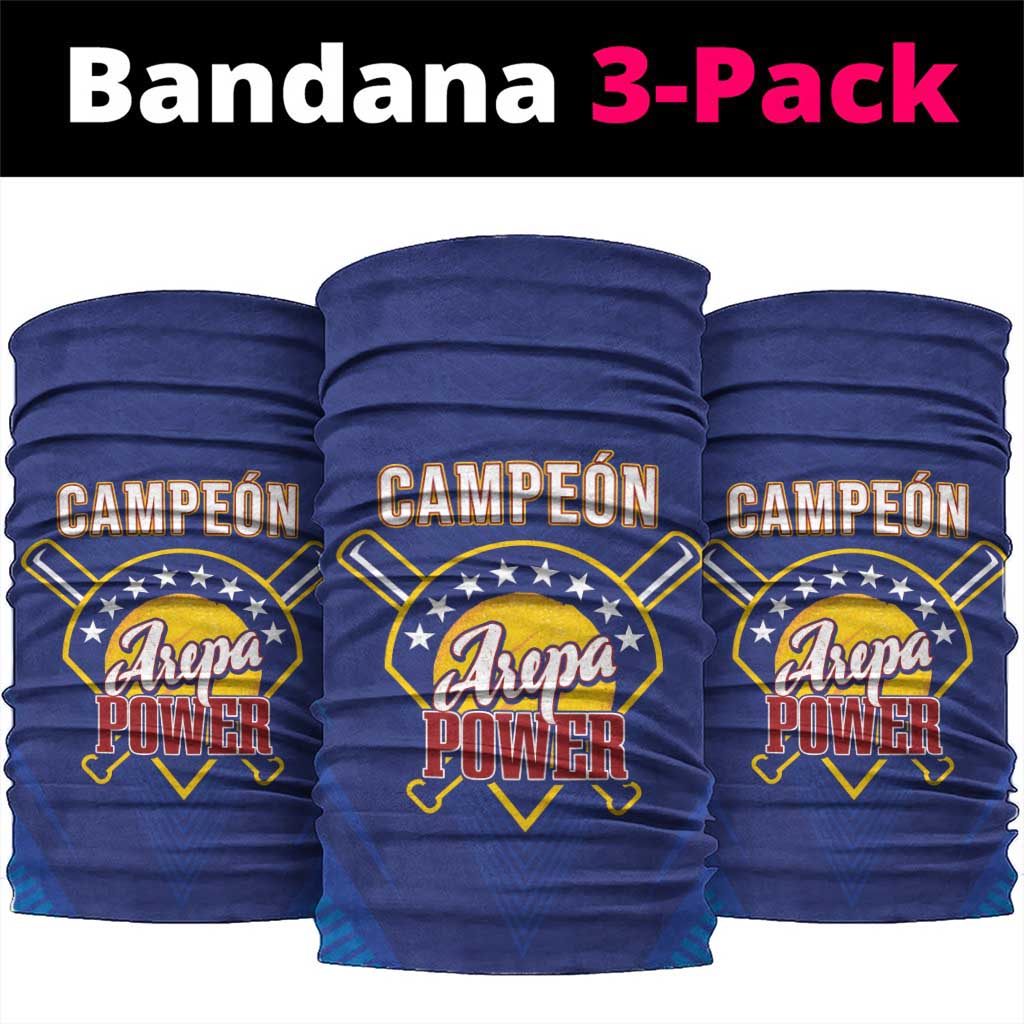 Venezuela Baseball Campeon Neck Gaiter Arepa Powers