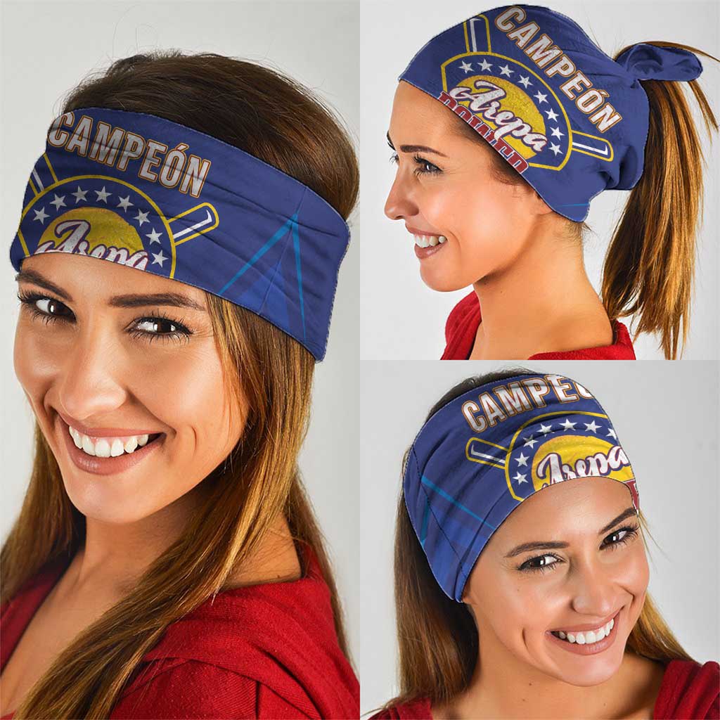 Venezuela Baseball Campeon Neck Gaiter Arepa Powers