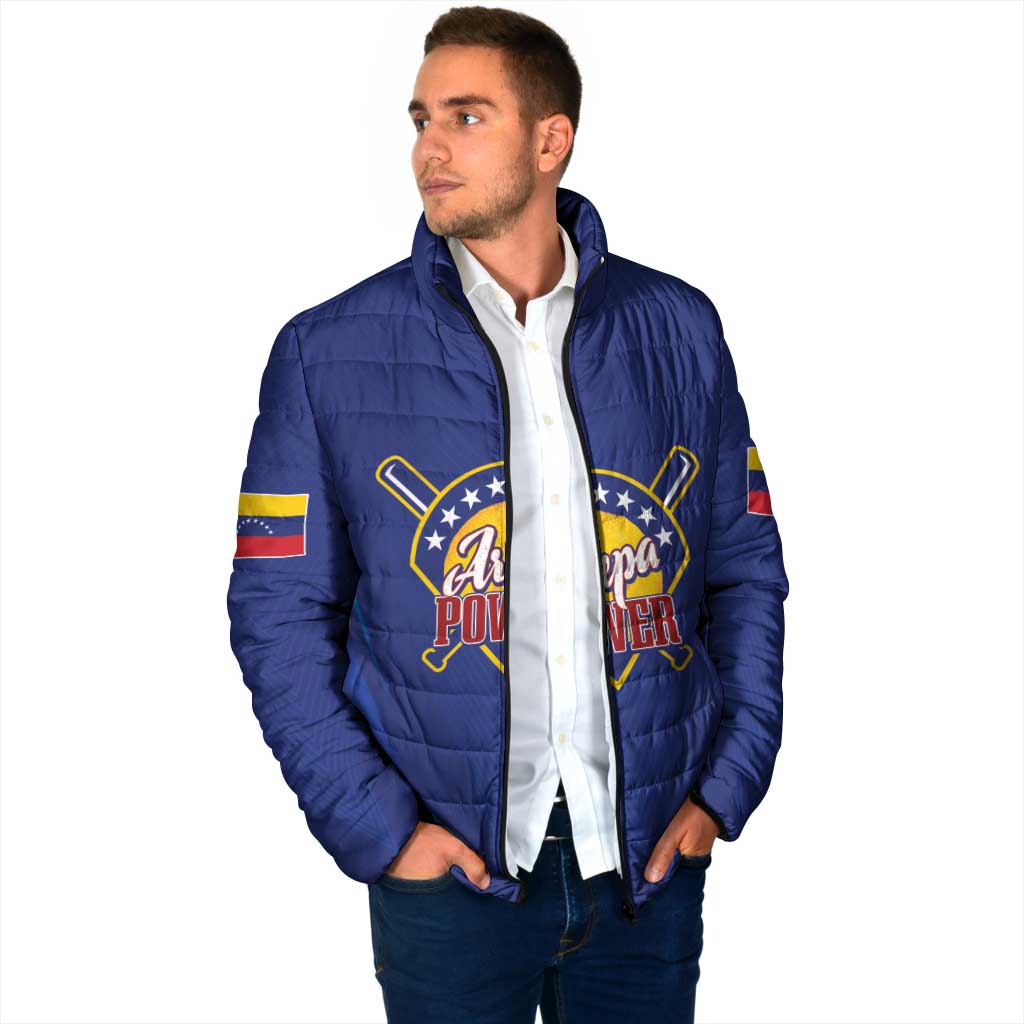 Venezuela Baseball Campeon Custom Padded Jacket Arepa Powers
