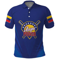 Venezuela Baseball Campeon Custom Polo Shirt Arepa Powers