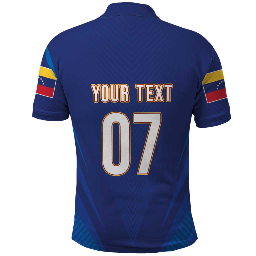 Venezuela Baseball Campeon Custom Polo Shirt Arepa Powers