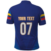 Venezuela Baseball Campeon Custom Polo Shirt Arepa Powers