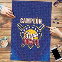 Venezuela Baseball Campeon Puzzle Arepa Powers