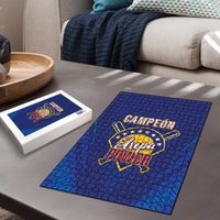 Venezuela Baseball Campeon Puzzle Arepa Powers