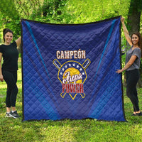 Venezuela Baseball Campeon Quilt Arepa Powers