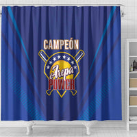 Venezuela Baseball Campeon Shower Curtain Arepa Powers