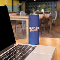 Venezuela Baseball Campeon Skinny Tumbler Arepa Powers