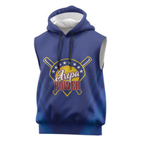 Venezuela Baseball Campeon Custom Sleeveless Hoodie Arepa Powers