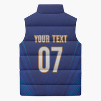 Venezuela Baseball Campeon Custom Sleeveless Puffer Jacket Arepa Powers