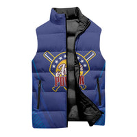 Venezuela Baseball Campeon Custom Sleeveless Puffer Jacket Arepa Powers