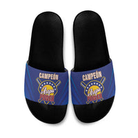Venezuela Baseball Campeon Slide Sandals Arepa Powers