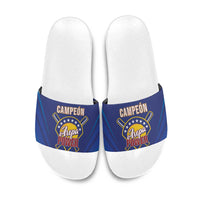 Venezuela Baseball Campeon Slide Sandals Arepa Powers