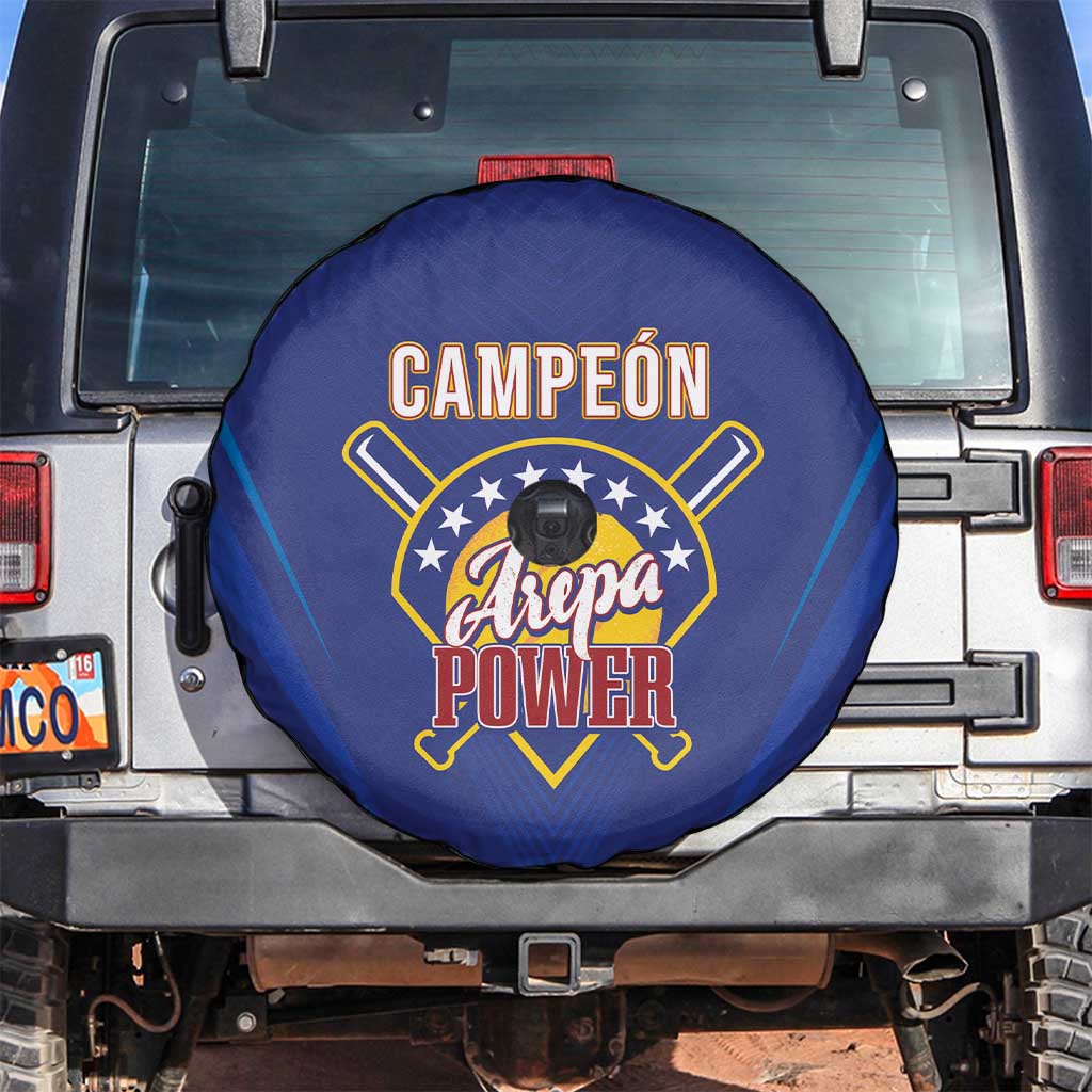 Venezuela Baseball Campeon Spare Tire Cover Arepa Powers
