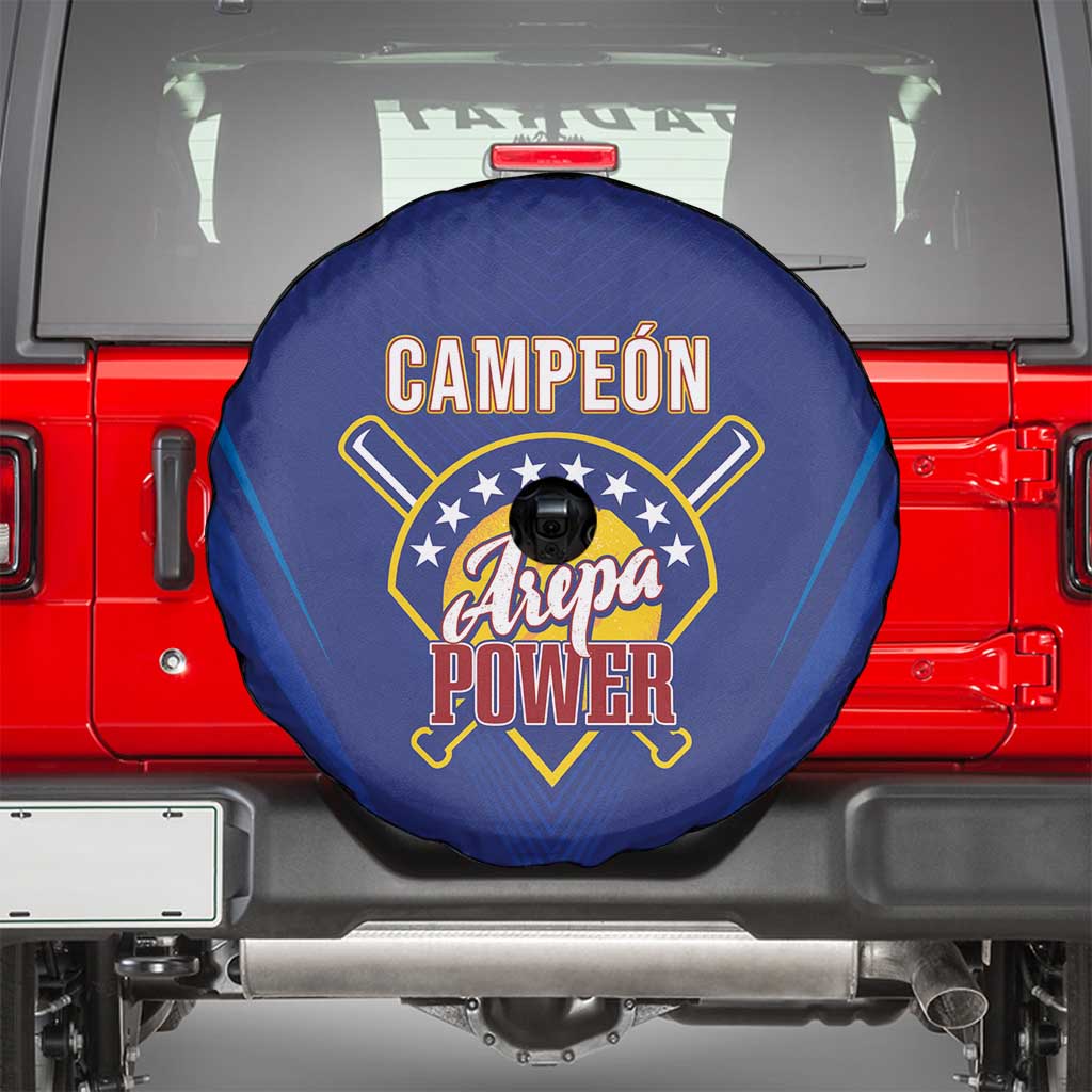 Venezuela Baseball Campeon Spare Tire Cover Arepa Powers