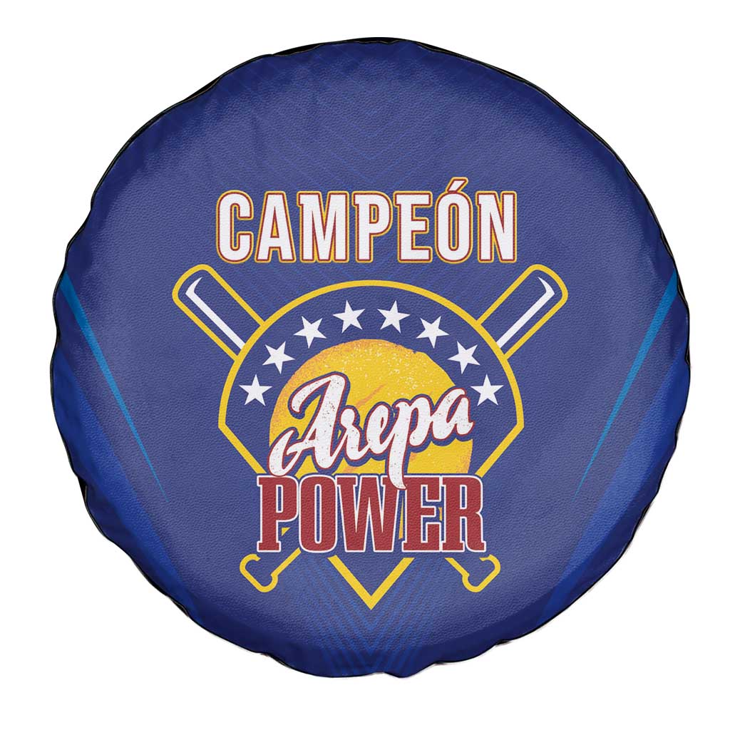 Venezuela Baseball Campeon Spare Tire Cover Arepa Powers